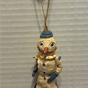 Department 56 Polliwogs Folk Art Collection Primitive Snowman